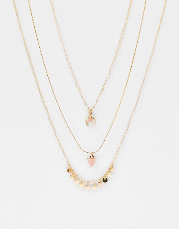 Set of chain necklaces